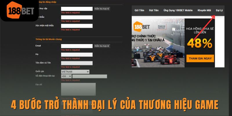 4 bước trở thành đại lý của thương hiệu game 