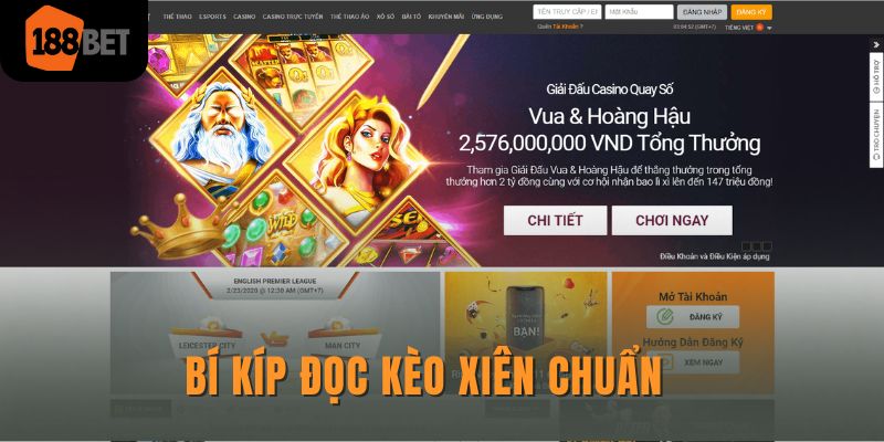 Bí kíp đọc kèo xiên chuẩn